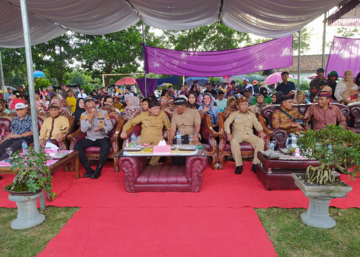 Wakili Kapolres OKU Timur Kapolsek Belitang II Hadiri Kegiatan Ogoh-ogoh 