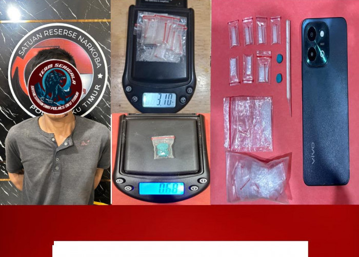 Undercover Buy Terpenuhi, Bandar Extasy dan Sabu Ditangkap Tim Serigala Unit 1 Satresnarkoba Polres OKUT