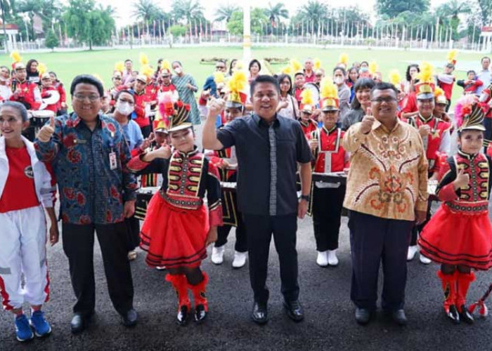 Lepas Tim Marching Band, Gubernur Janji Reward