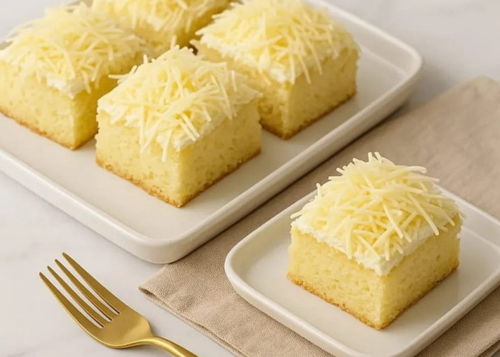 Resep Sponge Cake Topping Keju yang Lembut dan Gurih, Kue Lezat Favorit Keluarga