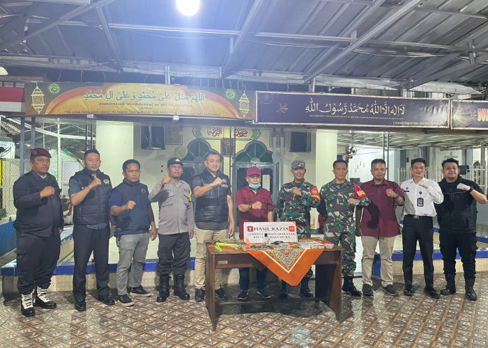 Satops Patnal Lapasmar Gelar Razia Gabung Bersama TNI Polri 