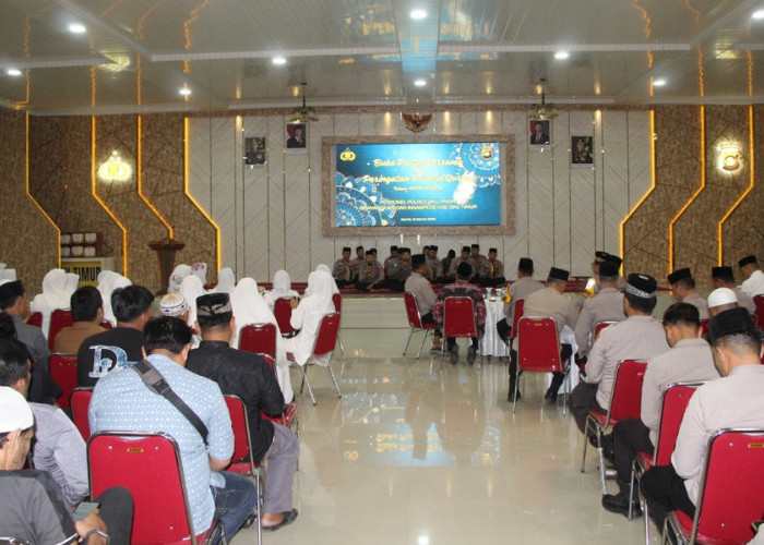 Penghujung Ramadan 1447 Hijriah, Polres OKU Timur Buka Bersama Insan Pers