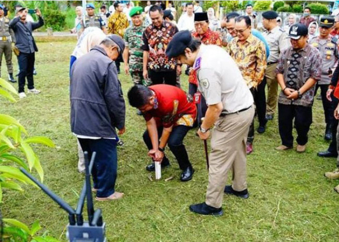 Cegah Konflik Tanah, Pemprov Sumsel Pasang Patok di 14 Kabupaten/Kota