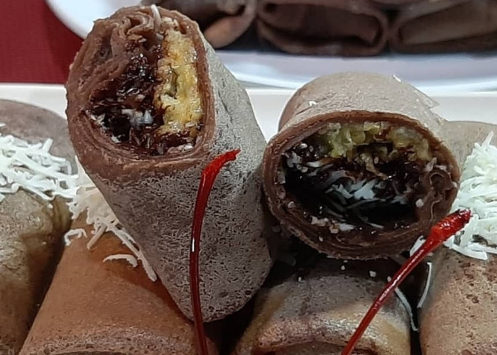 Cara Gesit Bikin Makanan Keluaga, Resep Dadar Gulung Pisang Coklat yang Nikmat