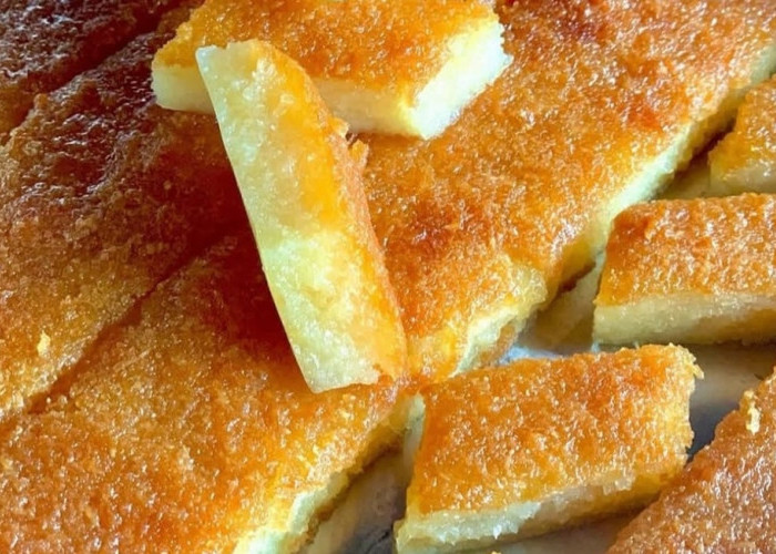 Bingka Singkong Kukus Karamel Santan, Manis Gurih Bikin Nagih