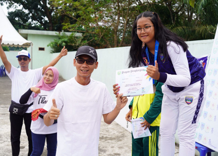 Atlet-atlet OKU Timur Terus Sumbang Medali Porprov XIV di Lahat