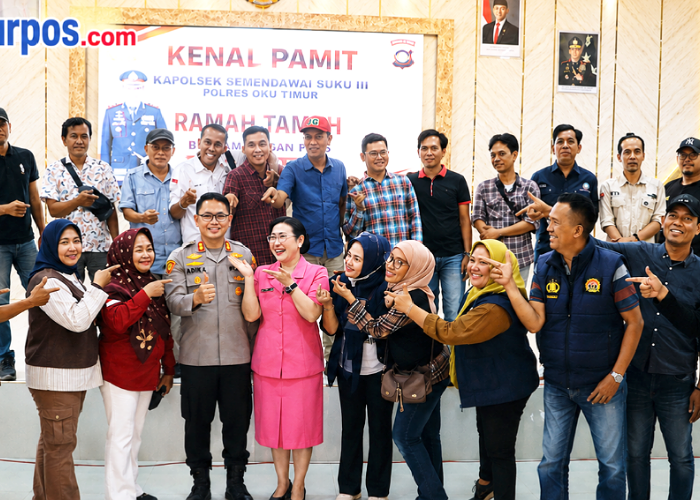 Pamit dari OKU Timur, AKBP Adik Listiyono Gelar Ramah Tamah Bersama Insan Pers