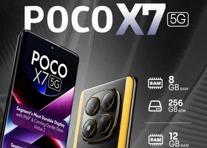 POCO X7 5G: Spesifikasi Smartphone Mid Range