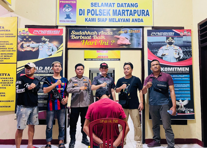 Usai Beraksi, Pelaku Pencurian Diringkus Tim Macan Kumbang Polsek Martapura 