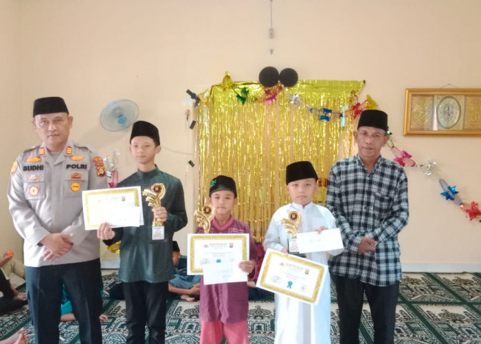 60 Anak Ikuti Pesantren Ramadhan Polsek Cempaka
