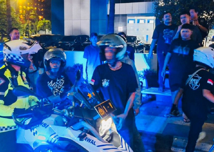  Jaga Kamtibmas Kota Palembang, Ratusan Anggota Klub Motor 'Terpanggil' Ikut Patroli Bersama Kapolda Sumsel