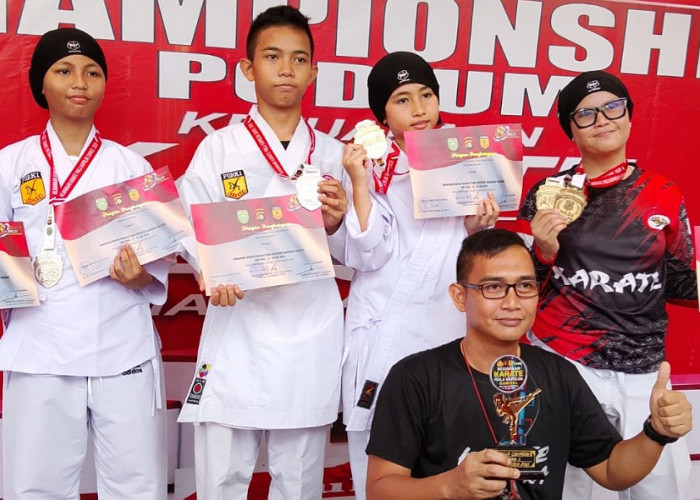 Kapolda Cup 2026: Giliran Karateka Usia Dini Binaan Polres OKU Timur Borong 6 Medali!