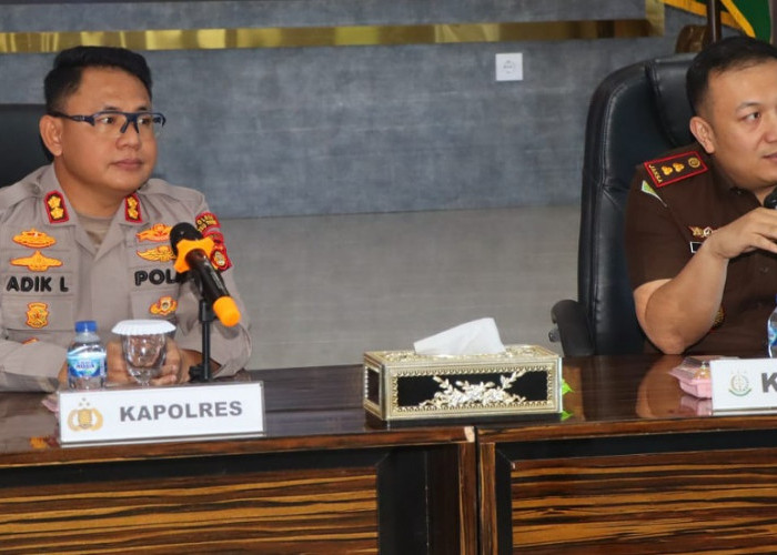 Jaga Stabilitas Kamtibmas, Polres OKU Timur dan Kejari Martapura Pererat Sinergitas