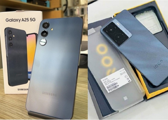 Samsung Galaxy A25 5G dan iQOO Z7 5G, Mana Yang Lebih Gahar? 