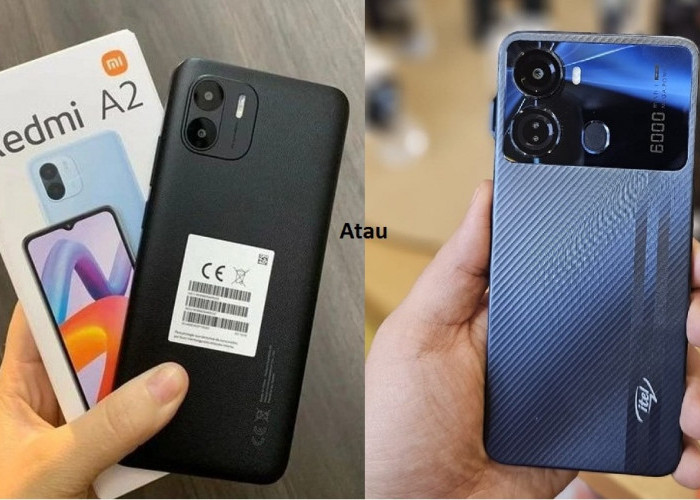 Mending Mana Redmi A2 atau Itel P40: Desain Berbeda Harga Dibawah Rp1 Juta, Cocok Untuk Pelajar