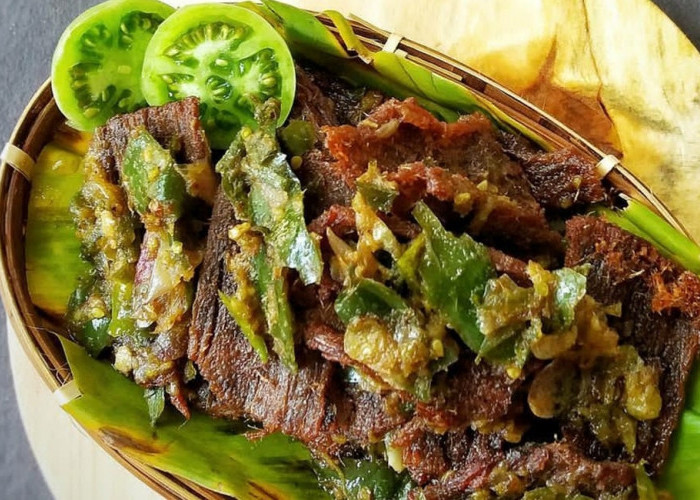 Dendeng Balado Hijau Empuk dan Gurih, Menu Andalan Makan Malam Keluarga