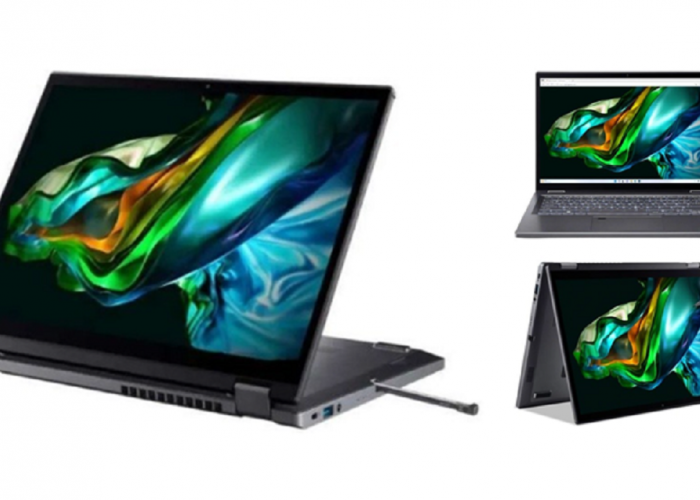 Acer Spin 5: Laptop 2-in-1 Prosesor Intel generasi ke-10, Desain Ramping Berkualitas dan Premium