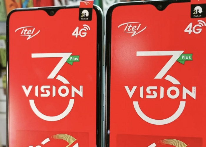 Itel Vision 3 Plus: Ponsel Low-end Mempuni, Baterai Jumbo, Harga Terjangkau
