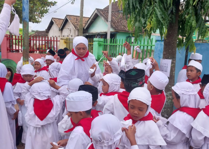 TK Bunda Melati Agung Adakan Simulasi Manasik Haji