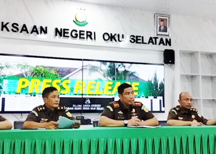 Penyidik Kejari Resmi Tetapkan Tersangka dugaan Korupsi Dispora OKU Selatan Sebesar Rp 640 Juta TA 2023