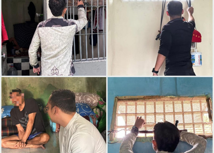 Humanis, KPLP Lapas Martapura Sapa Warga Binaan Hingga Pengecekan Teralis dan Dinding Kamar Hunian