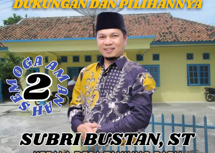 Subri Bustan Kades Tanjung Baru 2022-2028