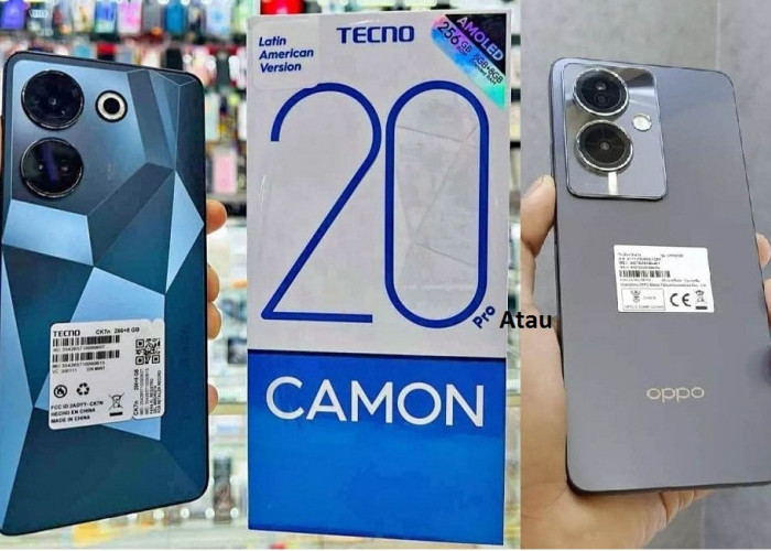 Mending Mana Tecno Camon 20 Pro 5G vs Oppo A79 5G, Spesifikasi Perbedaan Menonjol Harga Kantoran