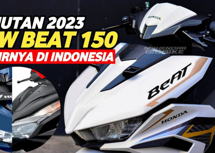 Body Ramping, Kaki-Kaki Empuk, New Honda BeAT 2023 150 CC Tampil Semakin Sporty