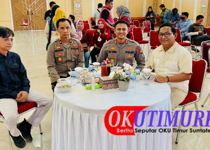 Kapolres OKU Timur AKBP Lalu Hedwin: Tanpa Pemberitaan Kita Buta dan Tuli