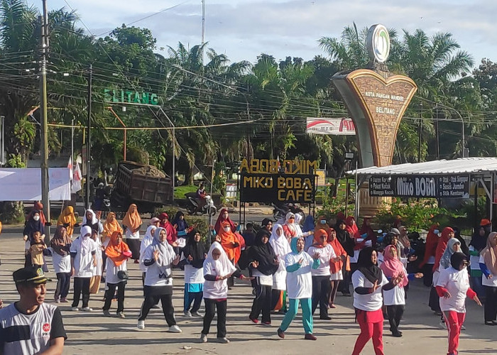 PKS Sapa Masyarakat, Gelar Senam Bersama