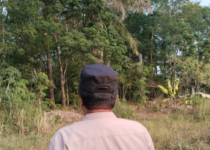 Cek Titik Hotspot BRIN, Polsek Martapura OKU Timur Telusuri Lahan Hingga Area Puslatpur TNI AD