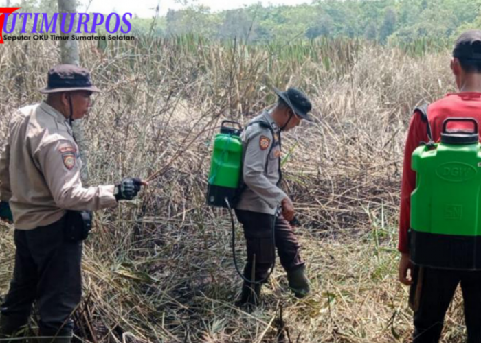 Polres OKU Timur Berhasil Cegah 116 Titik Api Karhutla Sepanjang Juli–Agustus 2026