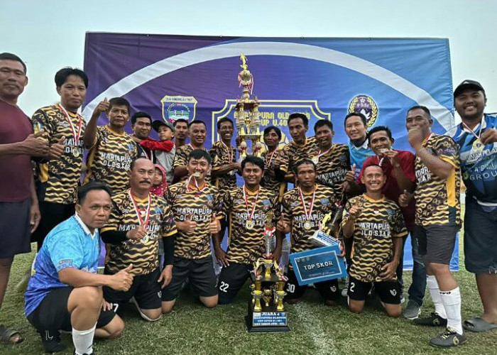 Selamat, Martapura Oldstar FC Raih Juara Pertama