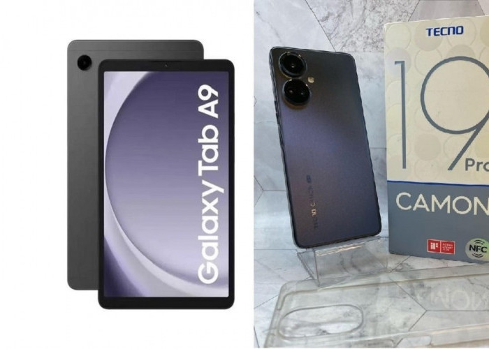 Mending Tablet Samsung Galaxy Tab A9 LTE atau Hp Tecno Camon 19 Pro, Dengan Harga Sama Rp2 Jutaan