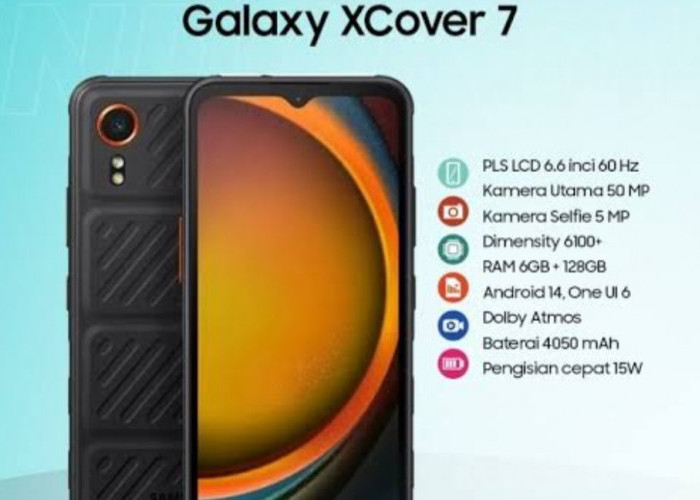 Samsung Galaxy XCover 7: Desain Kokoh, Spek Gahar, Sistem Operasi One UI 6