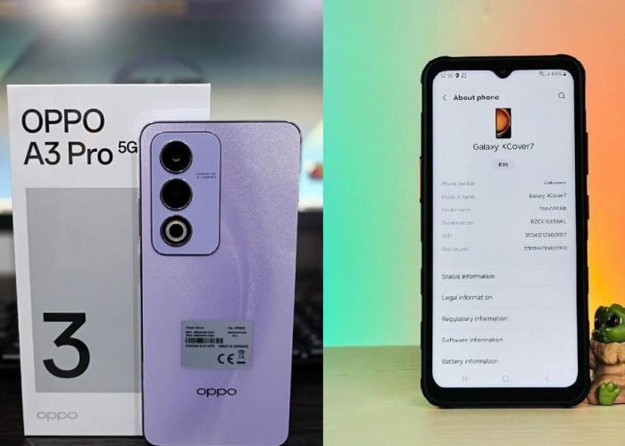 Perbandingan Hp Bersetandar Militer Oppo A3 Pro 5G vs Samsung Galaxy XCover 7, Spesifikasi Unggul Siapa?