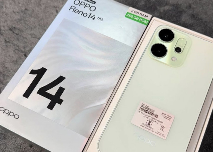 OPPO Reno 14 5G: Hp Flagship dengan Spesifikasi Unggulan, Bodi Tipis dan Ringan