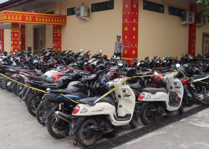 Kerangkeng 143 Sepeda Motor, Polres OKU Timur Sisir Balap Liar Belitang BK 9