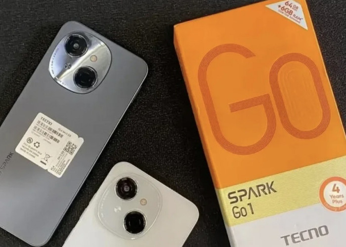 Tecno Spark Go 1: Desain Simpel dan Keren, Harga Terjangkau , Spek Mempuni
