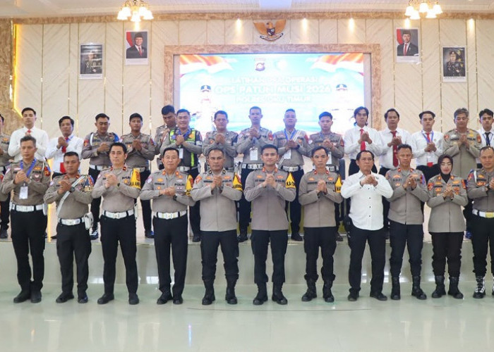 Matangkan Persiapan, Polres OKU Timur Gelar Latpra Ops Patuh Musi 2026