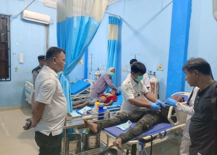 Beraksi di Desa, Dua Pelaku Curanmor Bersenpi Diamuk Massa