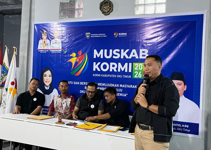 Dwi Seva Prasetyo Resmi Jabat Ketua KORMI OKU Timur, Komitmen Rangkul Semua Organisasi Inorga