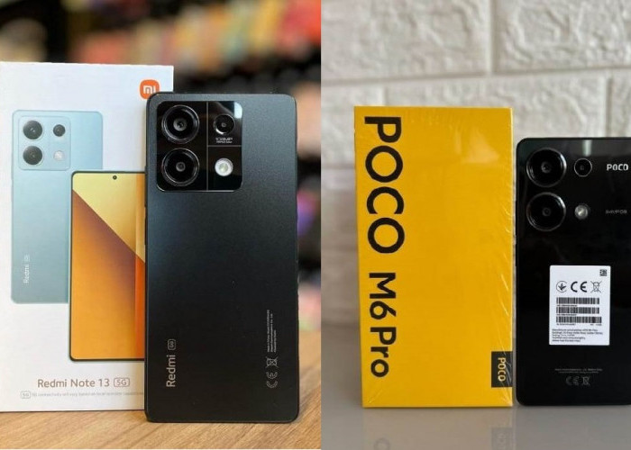 Adu Spek Redmi Note 13 5G vs POCO M6 Pro, Harga Rp 2 Jutaan, Cek Perbandingan Agar Tidak Salah Pilih