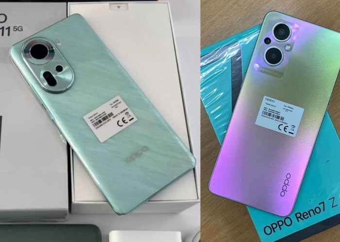 Perbandingan OPPO Reno 11 5G dan OPPO Reno7 Z 5G, Harga Sama 5 Jutaan Pilih Mana?