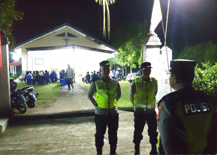 Polisi Perketat Pengamanan Ibadah Paskah di Belitang III, Situasi Kondusif