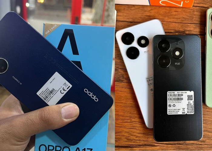 Lawan Duel Oppo A17 VS Tecno Spark 20C NFC, Speifikasi HP Dengan Harga Merakyat