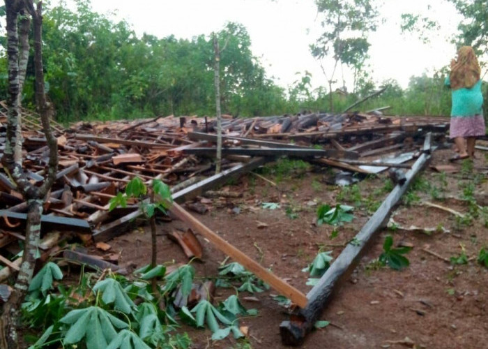Diterjang Angin Puting Beliung, Puluhan Rumah di OKU Rusak, 164 KK Jadi Korban