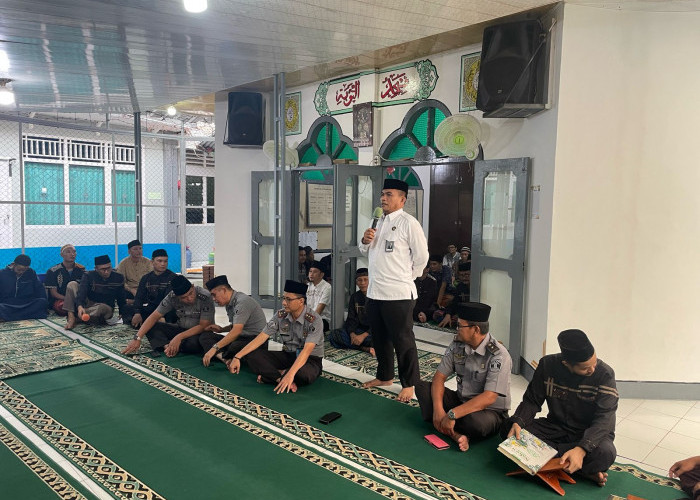 Kakanwil Sumsel Safari Ramadhan, Lapas Martapura Gelar Penutupan Khatam Al-Qur'an Hingga Buka Bersama WBP