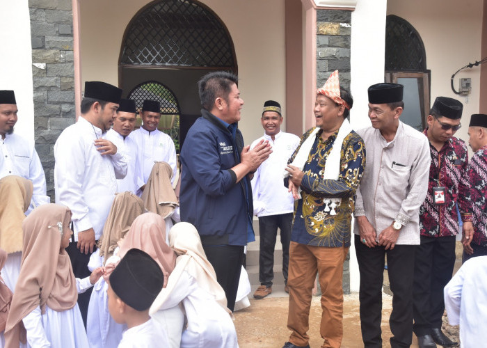  Resmikan Masjid dan Islamic Center As-Salam Raudhotul Qur'an Azzam Desa Sako Banyuasin