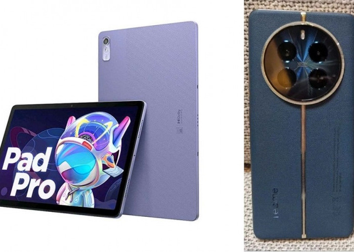 Mending Tablet Lenovo Pad Pro 2022 atau Hp Realme 12+ pro 5G, Mengusung Desain Berbeda Pilih Mana?